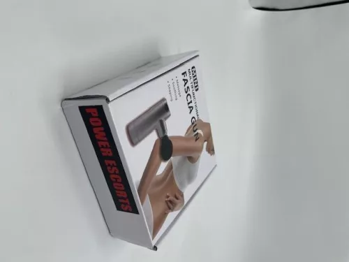 Masszázspisztoly mini ezüst rezgő funkcióval