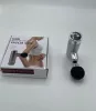 Masszázspisztoly mini ezüst rezgő funkcióval