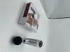 Masszázspisztoly mini ezüst rezgő funkcióval