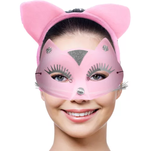 Maska Kitty ruha szett rózsaszín