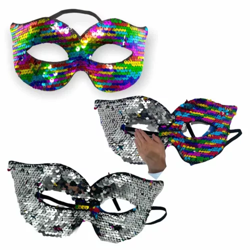 Maska Rainbow maszk változtatható színű