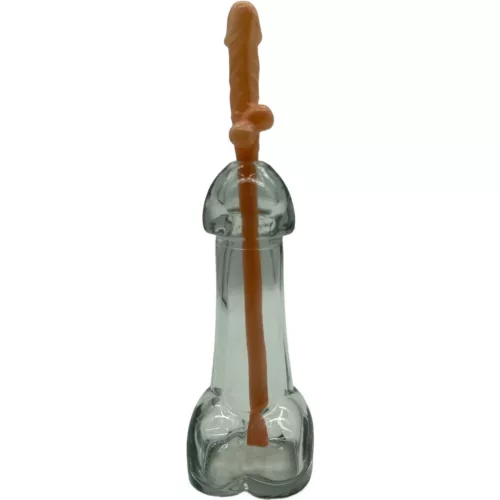 Kinky Pleasure szívószál pénisz formájú 10 db