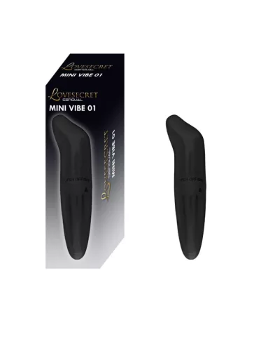 LoveSecret Mini vibrátor G-pont stimuláló, kompaktus fekete