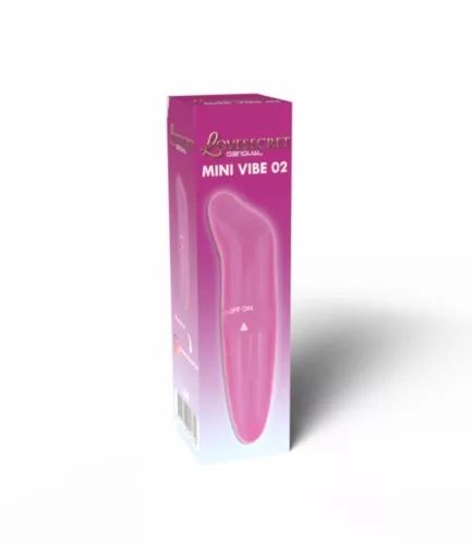 LoveSecret Mini vibrátor G-pont stimuláló, kompaktus rózsaszín