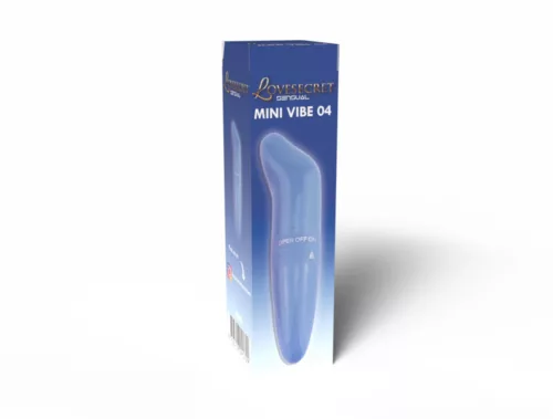 Lovedsecret Mini vibrátor G-pont stimuláló, batériás kék