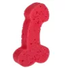 Fürdőszivacs pénisz 19 cm piros