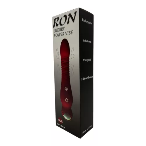 Power Escorts vibrátor 12 rezgésfokozat USB töltés vízálló szilikon