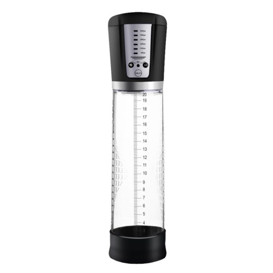 Automatikus péniszpumpa – prémium vákuum eszköz 20x6 cm