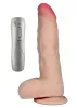 LoveCloneX Dildó Erős forgás 7,5 inch Realisztikus bőrhatás