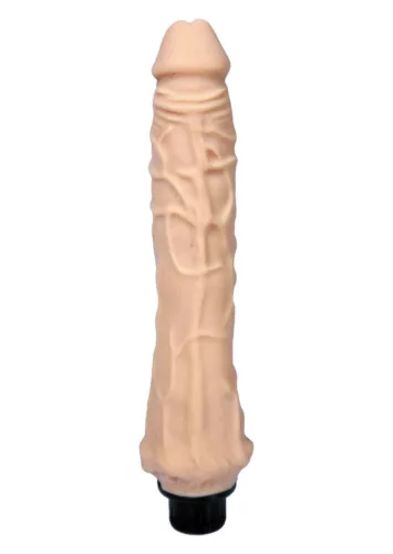 Amor Vibrátor Realisztikus textúrák, Erős vibrációk 23 cm barackszínű