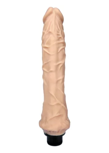 Amor Vibrátor Realisztikus textúrák, Erős vibrációk 23 cm barackszínű