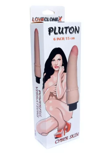 LovecloneX Vibrátor Realisztikus, Erős rezgés 15 cm fekete