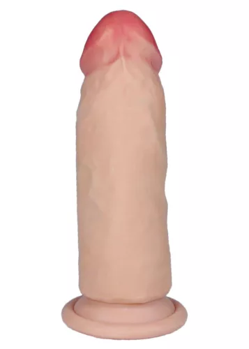 LovecloneX Dildó Realisztikus, Puha, Tapintható 15 cm Fekete