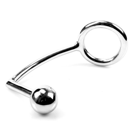Prémium herezéssel ellátott golyós gyűrű 3 cm-es dugóval