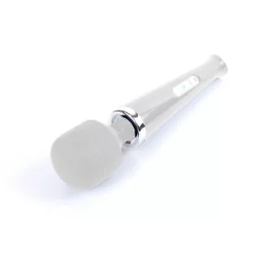 Magic Massager Wand vibrátor 10 mód USB töltés fehér