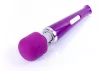 Magic Massager Wand vibráló masszírozó 10 mód USB töltés lila