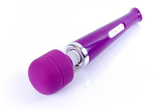 Magic Massager Wand vibráló masszírozó 10 mód USB töltés lila