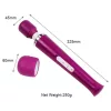 Magic Massager Wand vibráló masszírozó 10 mód USB töltés lila