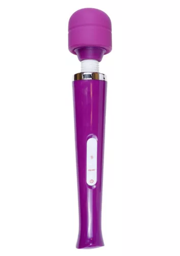 Magic Massager Wand vibráló masszírozó 10 mód USB töltés lila