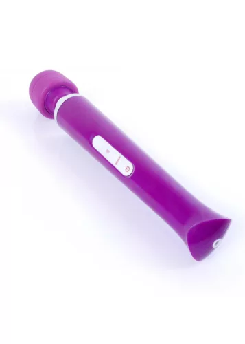 Magic Massager Wand vibráló masszírozó 10 mód USB töltés lila