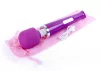 Magic Massager Wand vibráló masszírozó 10 mód USB töltés lila