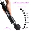 Magic Massager Wand Vibrátor 10 mód fehér