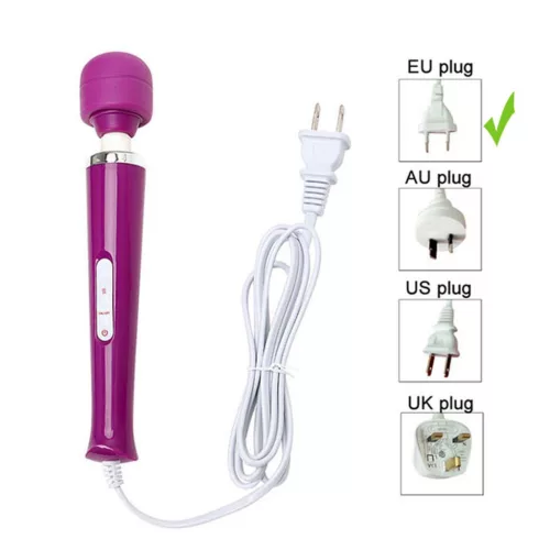 Magic Massager Wand Vibrátor 10 mód fehér