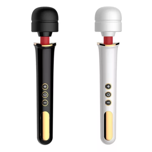 Szexjáték masszírozó erős, 10 funkció, USB-töltés fekete