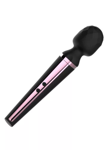 Genius Masszázs Vibrátor Erős 3 fokozat USB töltés fekete