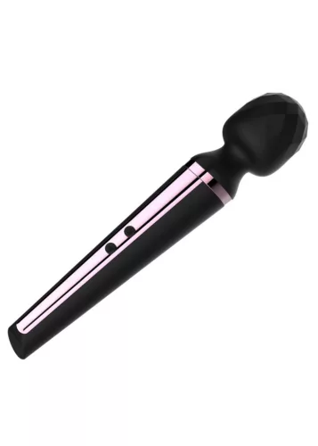 Genius Masszázs Vibrátor Erős 3 fokozat USB töltés fekete