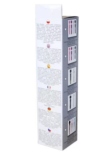 Genius Masszázs Vibrátor Erős 3 fokozat USB töltés fekete