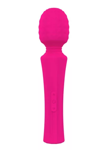 Stymulator Power Wand újratölthető rezgő 5 fokozat rózsaszín