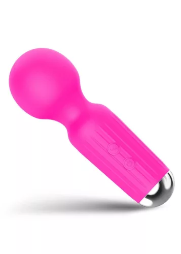 Stymulator Mini masszírozó 20 rezgés USB töltés rózsaszín