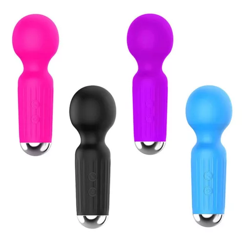 Stymulator Mini masszírozó 20 rezgés USB töltés rózsaszín