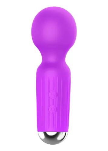 Stymulator Mini masszírozó 20 program, újratölthető lila