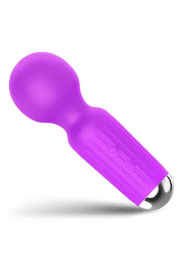 Stymulator Mini masszírozó 20 program, újratölthető lila