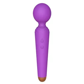 Power Wand masszírozó 10 funkció USB újratölthető lila