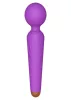 Power Wand masszírozó 10 funkció USB újratölthető lila