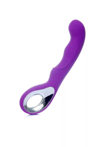 Vibrátor G-pont stimuláló 10 funkció USB töltés lila