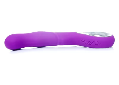 Vibrátor G-pont stimuláló 10 funkció USB töltés lila