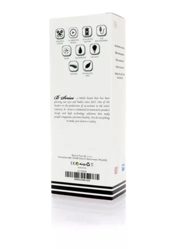 Vibrátor 10 funkciós, USB-töltős, vízálló, szilikon
