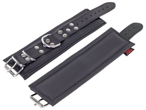 Párnázott bőr csuklóbilincs - stílusos és prémium kényelem