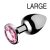 Gem Rose Jewel – elegáns anális vibrátor 8 x 4 cm