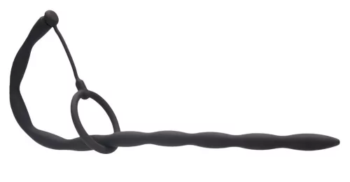 Silicone Plug & Cock Ring – prémium urethral hangoló szett