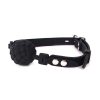 PineCone – prémium szilikon ball gag, fekete