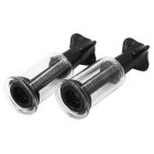 Twist – érzéki fekete mellbimbó izgató 35 mm