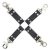 Korlátozó prémium bőrjáték - Hogtie Black