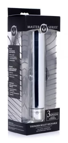 Thunder Bullet – vibráló dildó 18 cm hosszú