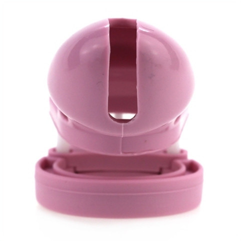 Rózsaszín szilikon szüzességi ketrec – érzéki felfedezéshez