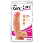 Fluttering Dildo – érzéki vibráló dildó 13 x 4 cm